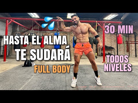 Rutina EN Casa Hasta el Alma TE SUDARÁ (30 Minutos) RUTINA para QUEMAR GRASA