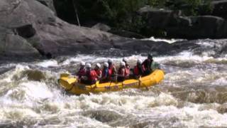 preview picture of video '2011 WHITE WATER RAFTING IN MAINE'