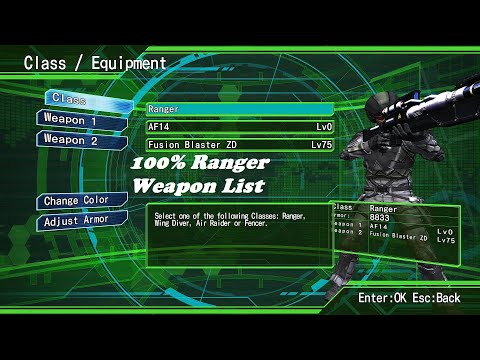 Earth Defense Force 4.1: Ranger 100% Complete Weapon List & Ultimate Weapon Showcase