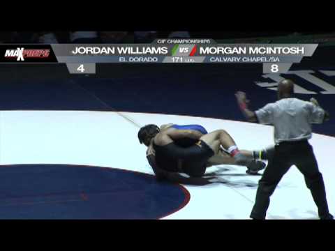 CIF Wrestling - McIntosh vs Williams - 171 lbs.