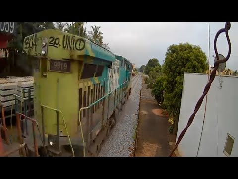 Trem passando na live de Santa Ernestina sp #live #viral 