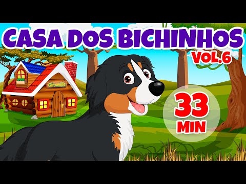 Casa dos Bichinhos Vol. 6 - Giramille 33 min | Desenho Animado Musical
