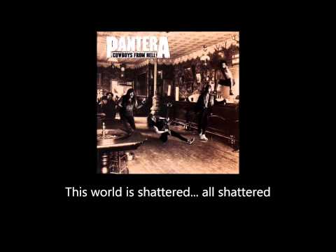 Pantera - Shattered (Lyrics)