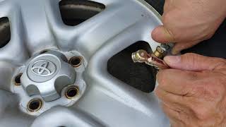 TPMS Valve Slow Leak Replacement  How to Fix
