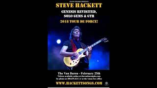 Steve Hackett - The Van Buren, Phoenix, AZ Feb 25, 2018