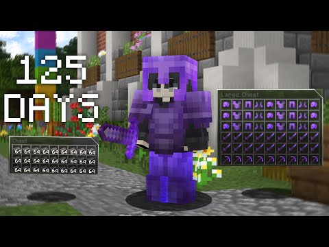 Infinite Netherite Farm! │ 125 Days in Minecraft 2