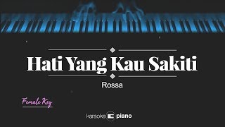 Rossa hati yang kau sakiti lyrics