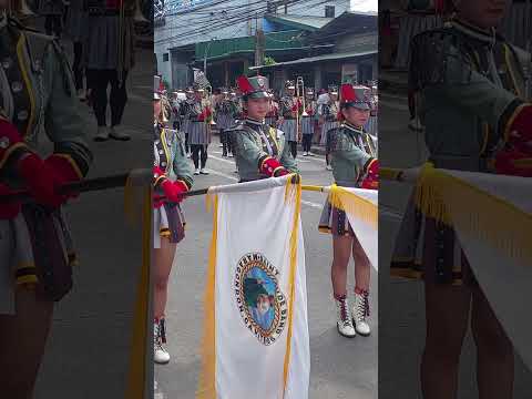 Flag Bearer of St. Jude Band #maragondoncavite #dasmarinasfiesta2024 #bandparade #marchingband