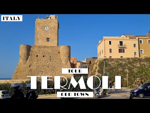 [4K] ITALY TERMOLI OLD TOWN TOUR/WŁOCHY TERMOLI STARE MIASTO