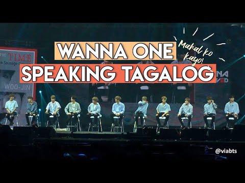 [WANNA BE LOVED IN MANILA] WANNA ONE SPEAKING TAGALOG WITH ENGSUB