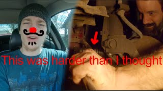 Installing NEW rear sway bar links. on my 2002 Mercury Cougar!