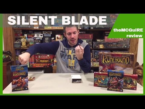 theMCGuiRE review looks at THE GILDED BLADE: Runebound Expansion