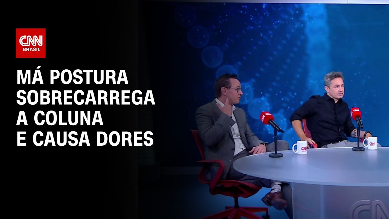 Dor nas costas: como má postura e sobrecarga afetam a coluna | CNN SINAIS VITAIS