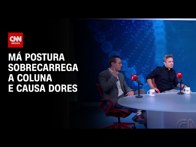 Dor nas costas: como má postura e sobrecarga afetam a coluna | CNN SINAIS VITAIS