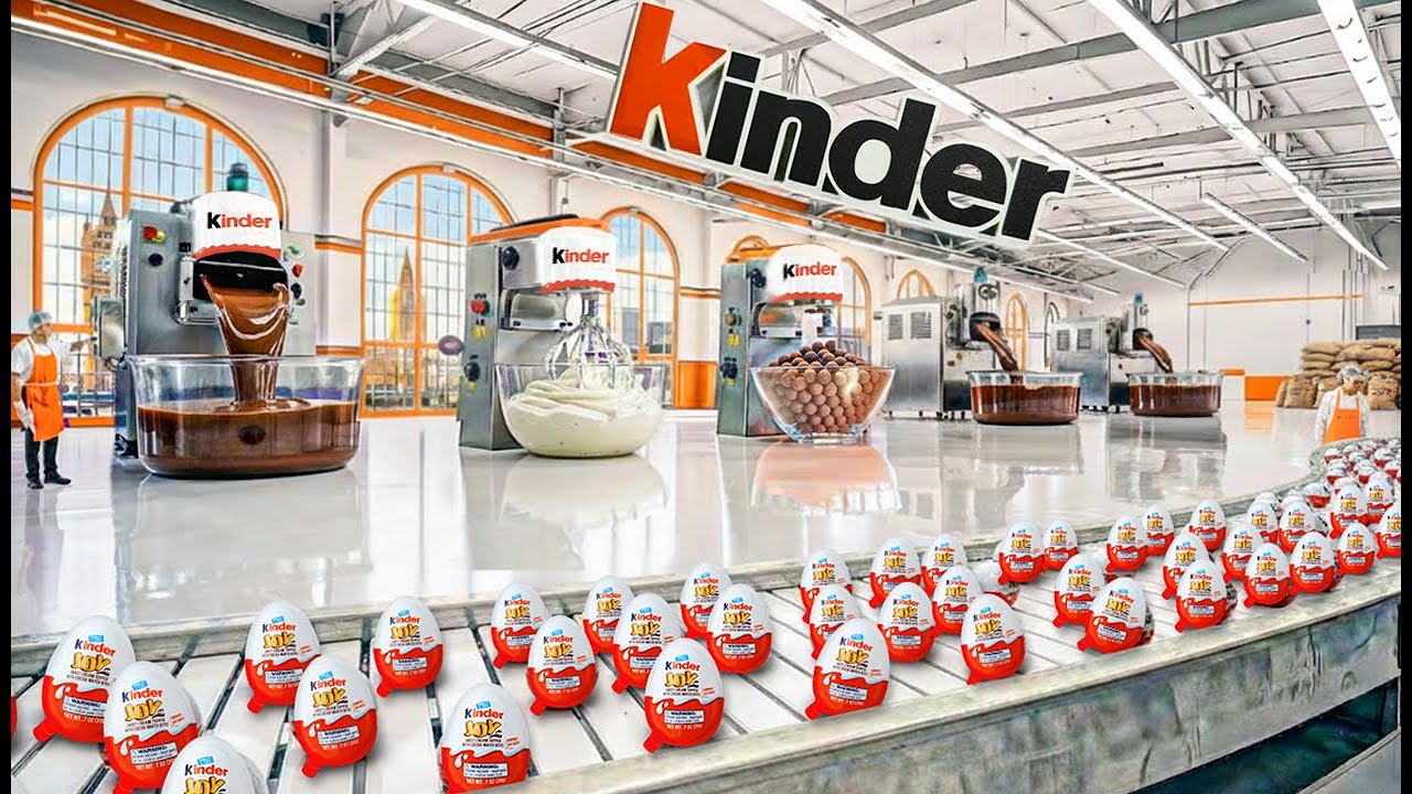 Inside The Kinder Joy Factory | How it's Made
