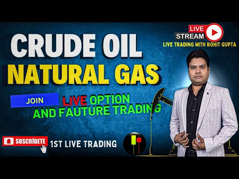 LIVE TRADING IN CRUDE OIL AND NATURAL GAS || #crudeoillive #naturalgas #silvertrading