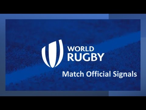 World Rugby Match Official Signals