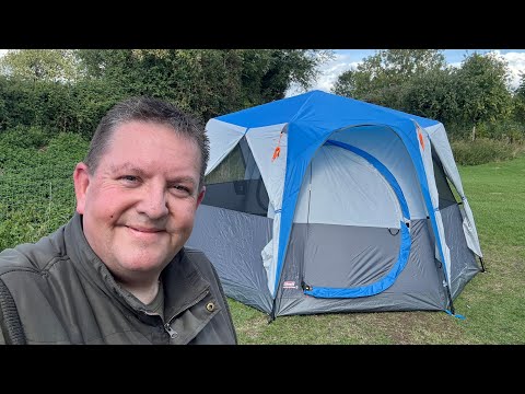 Trying the new Coleman Cortes Octagon 8 tent