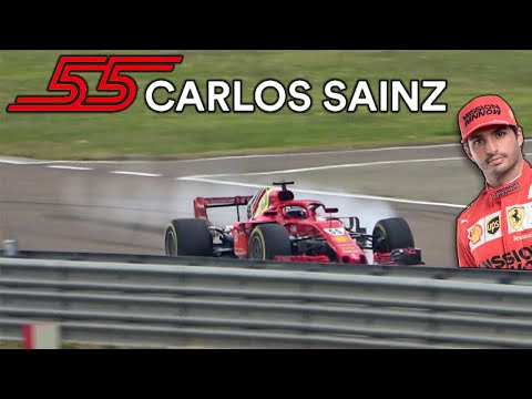 CARLOS SAINZ FLATOUT LAPS @ FIORANO - Ferrari SF71H