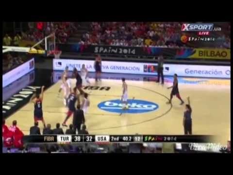 @LetsGoWarriors: #SplashBrothers Stephen Curry Klay Thompson Highlights 8/31 USA vs Turkey