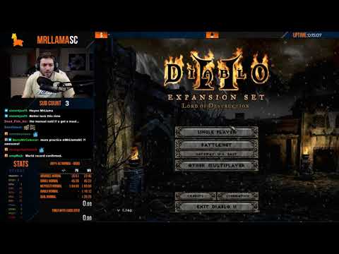 Diablo 2 - Any% Norm HC Druid Speedrunning