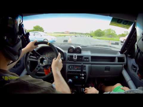 AB Cup & BMW Challange 20.05.2017, II runda Debrzno Rallyland, Ford Fiesta XR2i