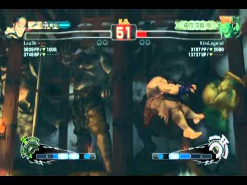 SFIV AE Team Battle 9 - Lau9h(Ryu) VS KimLegend(Blanka)