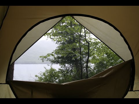 😴  Шум дождя в палатке | 9 часов