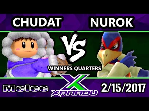 S@X 189 - VGBC | Chudat (Ice Climbers) Vs. Nurok (Falco) - SSBM Winners Quarters - Smash Melee