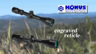 Video: Konus KonusPro 275 3-10x44 Belyst 275 Ballistic Kikarsikte
