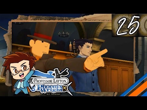 Professor Layton vs. Phoenix Wright: Ace Attorney | "Drunken Testimony" | Part 25