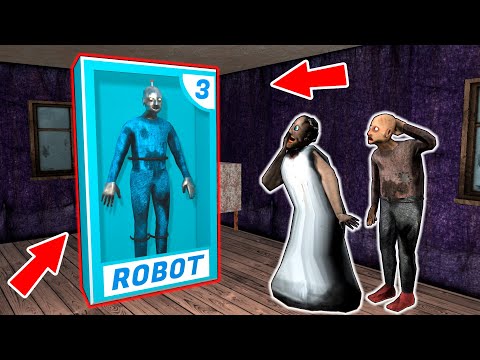 Robot-Grandpa vs Granny vs Grandpa - funny horror animation parody (p.122)