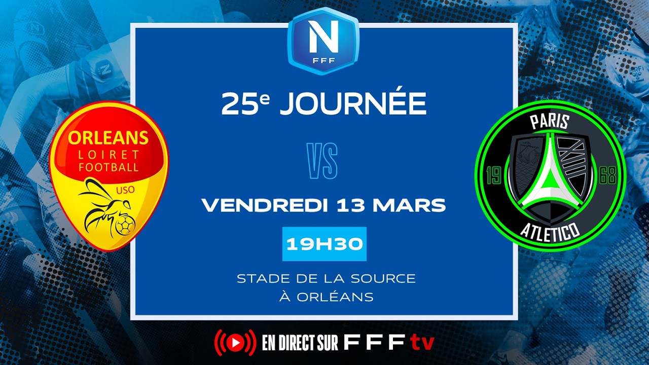 US Orléans vs Paris 13 Atletico Highlights