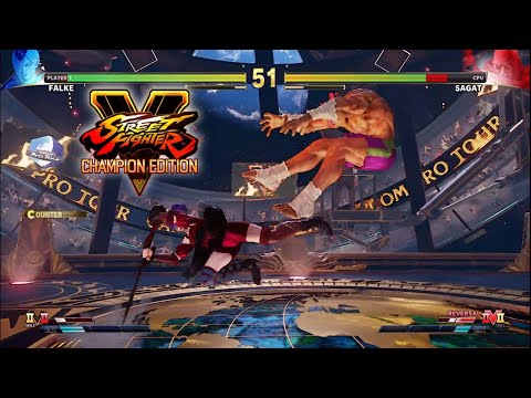 Street Fighter 5 Champion Edition High Level Gameplay - [Battle 1]