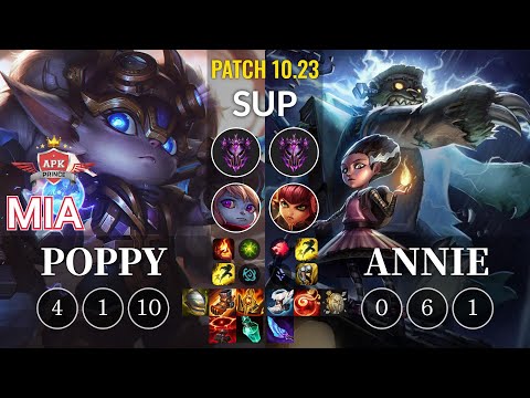 APK Mia Poppy vs Annie Sup - KR Patch 10.23