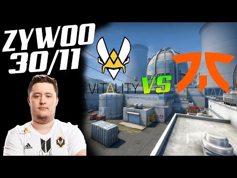 CSGO POV VITALITY ZYWOO(30/11) VS FNATIC NUKE DreamHack Open Fall 2020 16.10.20!
