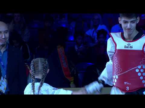 2018 Manchester WT GP SF M 58kg Tae-hun KIM KOR Adrian VICENTE YUNTA ESP