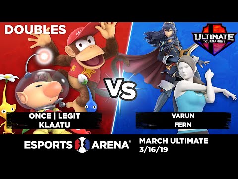 Legit + Klaatu vs. Varun + Fern - Doubles - March Ultimate Tournament
