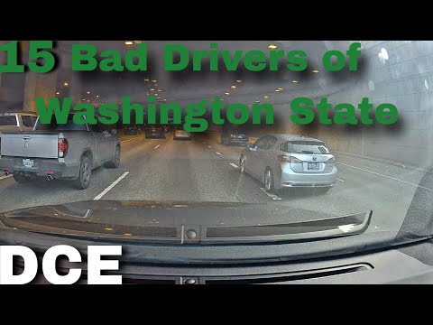 DCE | Bad Drivers of Washington State (Compilation 15)