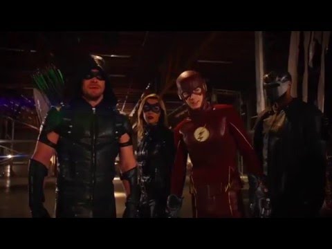 Arrow (4x08) The Flash and Arrow kill Vandal Savage together