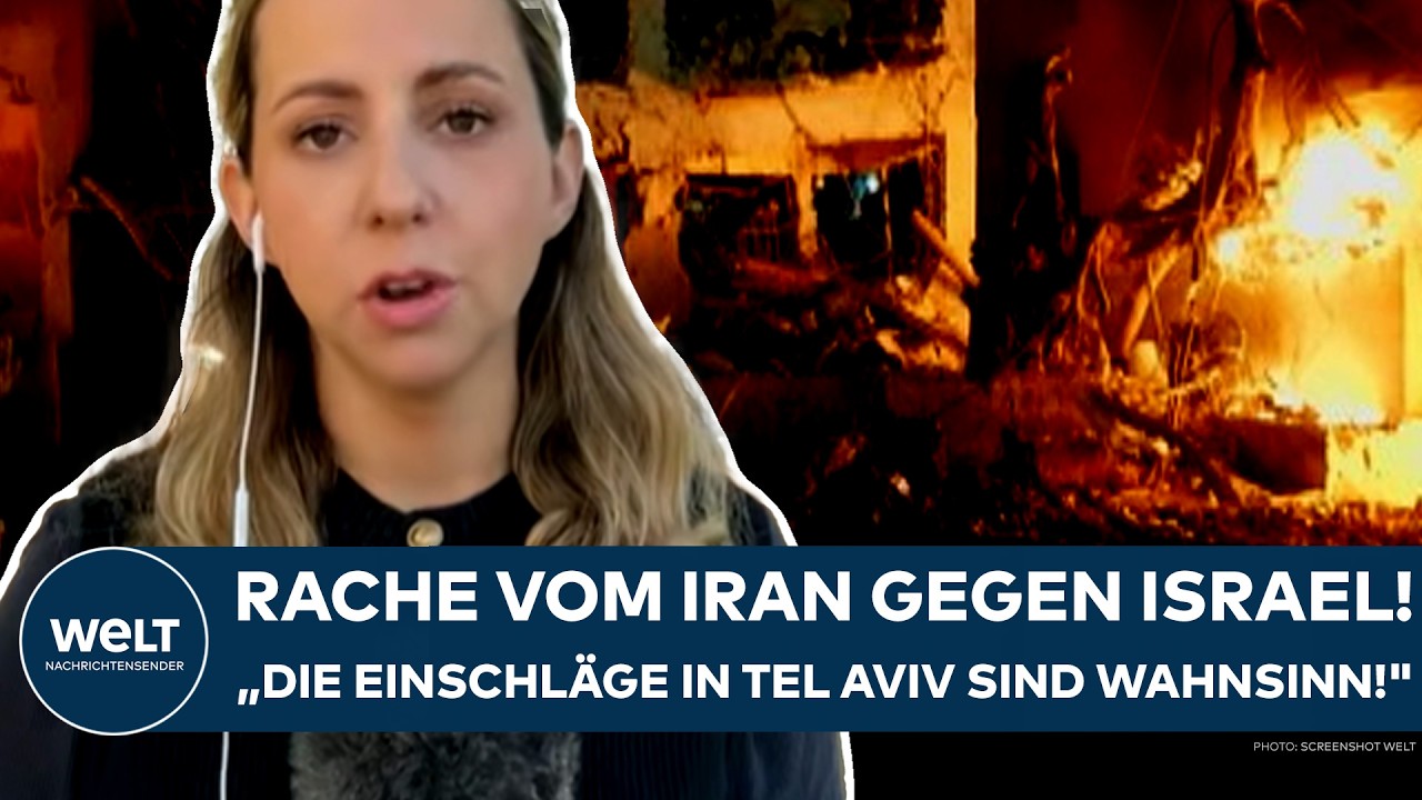 KRIEG IN NAHOST: Rache vom Iran gegen Israel! "Die Einschläge in Tel Aviv sind Wahnsinn!"
