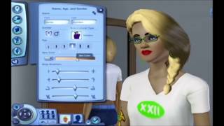 The Sims 3: Create-A-Sim - Meet Marley (The Vampire Nerd Girl)