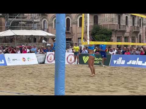 Messina - Concluso con successo il Volley Ball World Tour in piazza Duomo