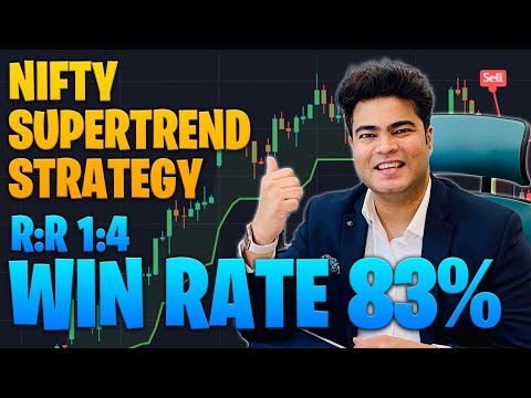 Insane high Win Rate of 83% Nifty Supertrend Strategy