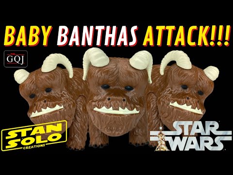 Star Wars Special Edition Stan Solo Baby Bantha Toy Review