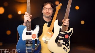 First Look - Squier Classic Vibe 70s HT Strat, Custom Tele w/Bigsby & Duo-Sonic