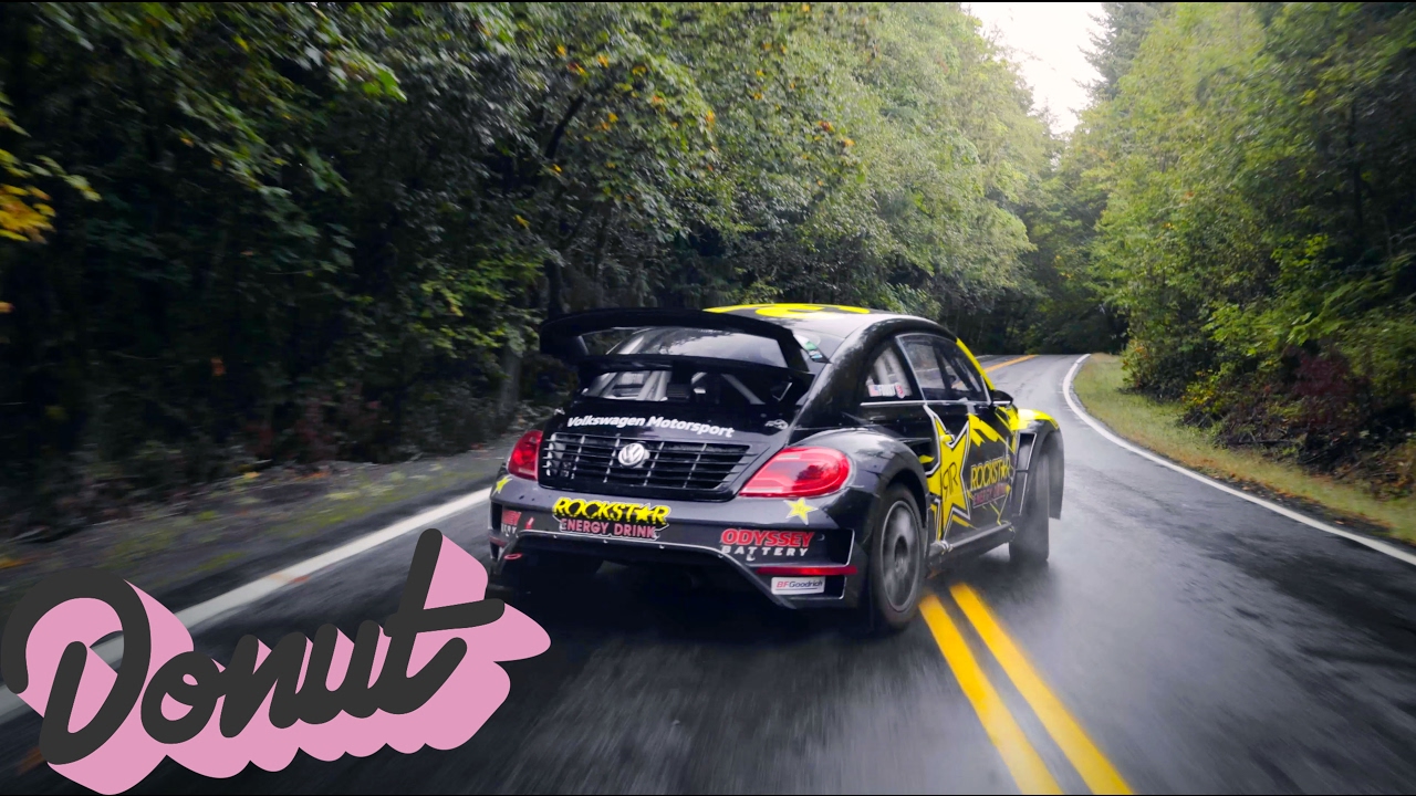 Racing a Rally Car on Public Roads in Portland, Oregon w/Tanner Foust | Donut Media