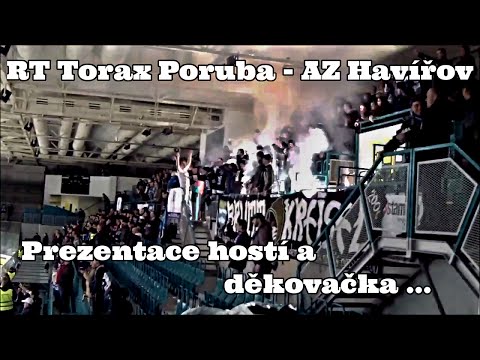 RT Torax Poruba - AZ Havířov (4.SF): Prezentace hostí a děkovačka ... 18. 3. 2013