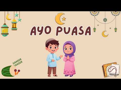 Ramadhan Tiba Mari Kita Puasa | Tepuk Puasa | Lagu Anak-anak