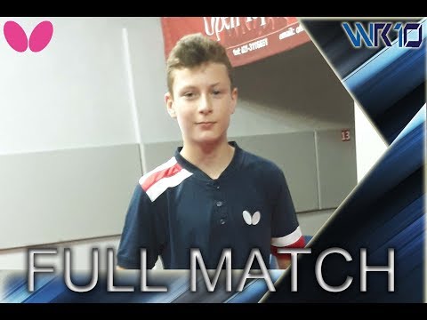 Darius Movileanu vs Felix Lebrun | ROU vs FRA | CBT QF | 2019 ITTF Italian Junior & Cadet Open